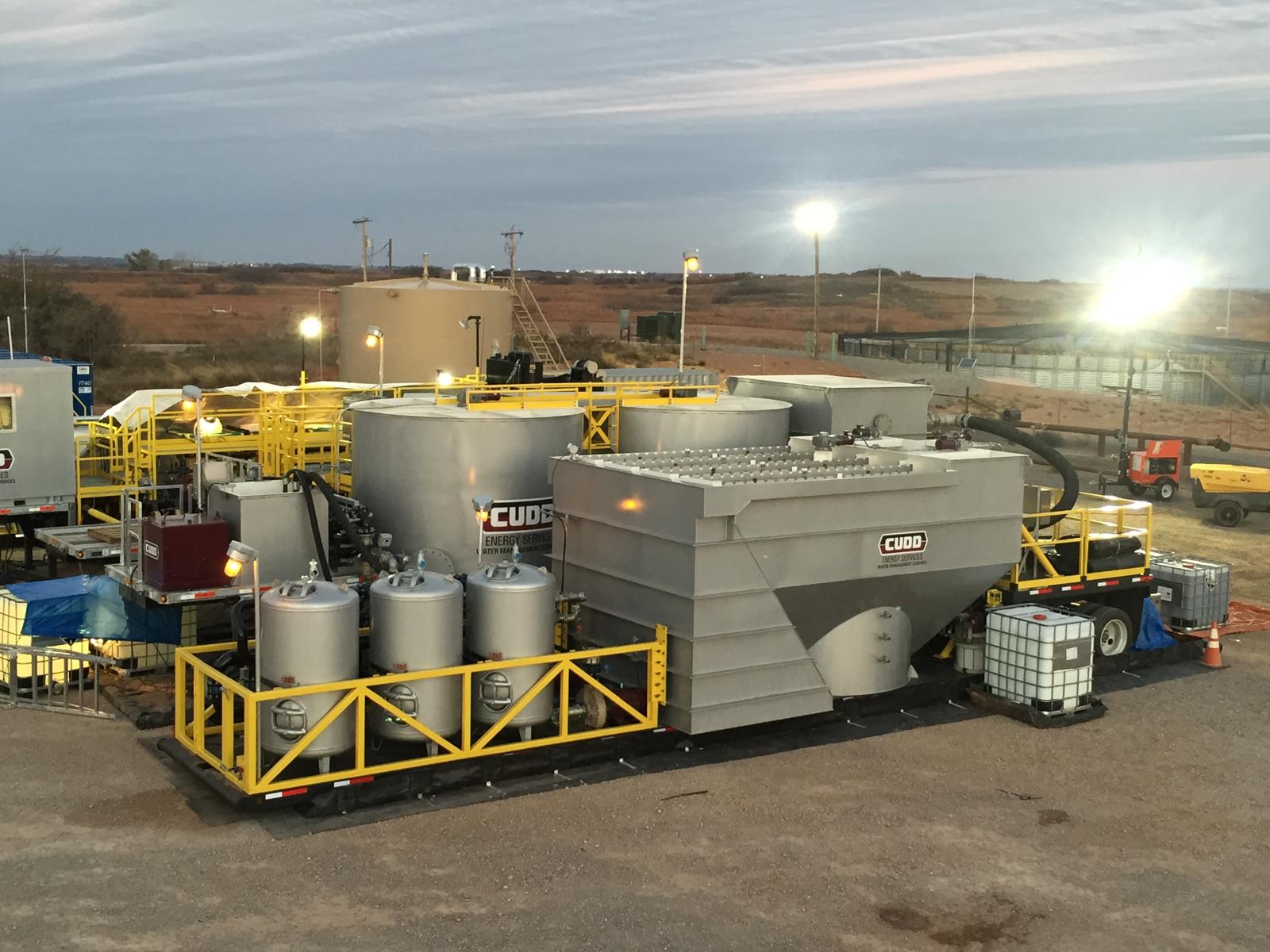 Frac Flow Back Water